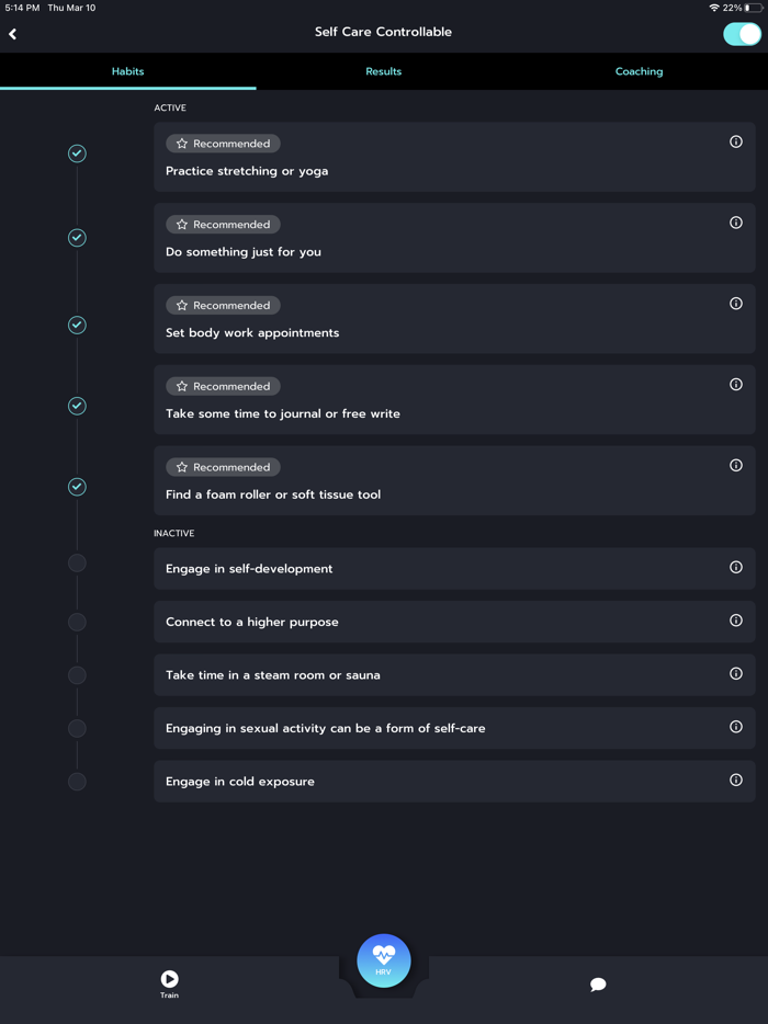 OWN IT Own Your Habits