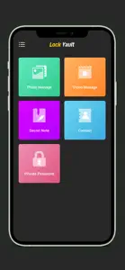 Lock Vault - Notes Hider screenshot #1 for iPhone
