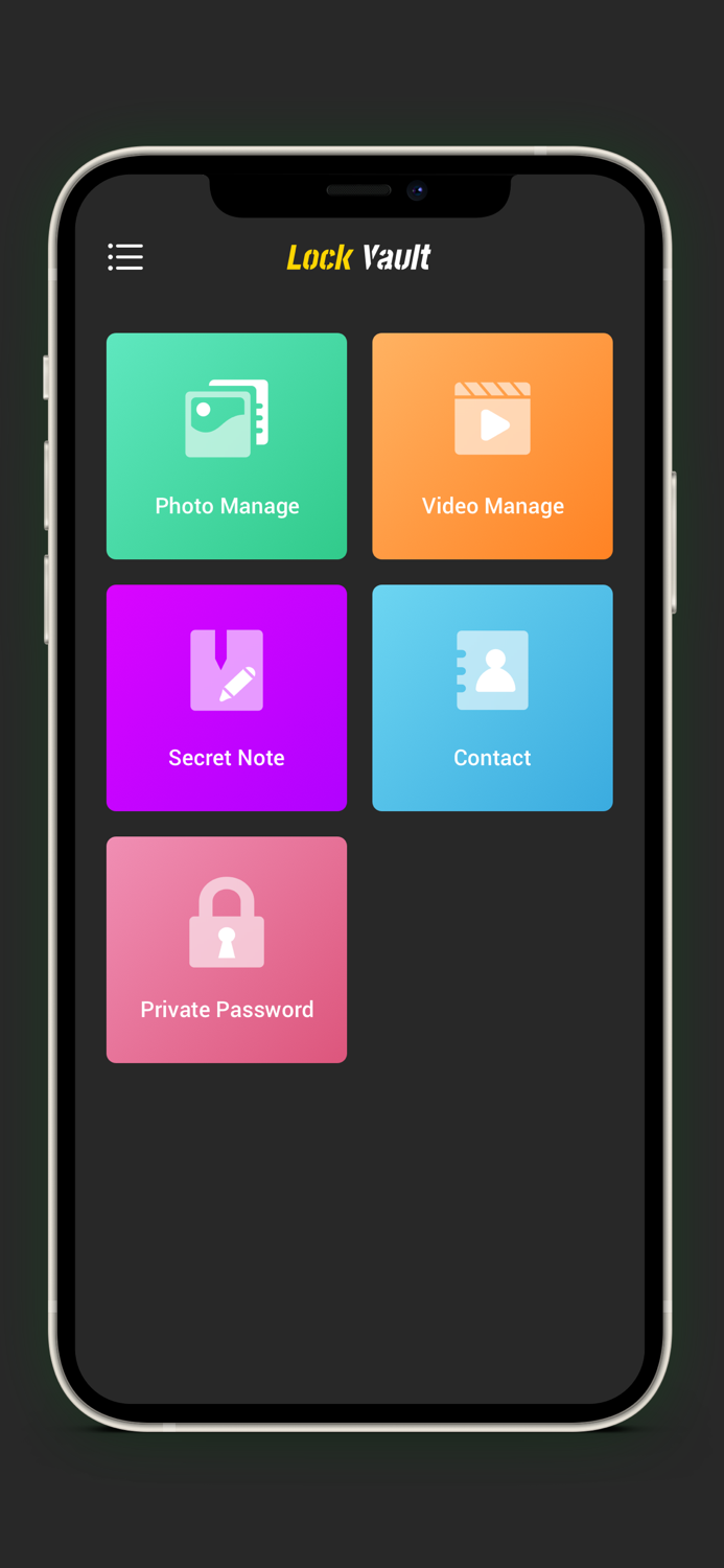 Lock Vault - Notes Hider