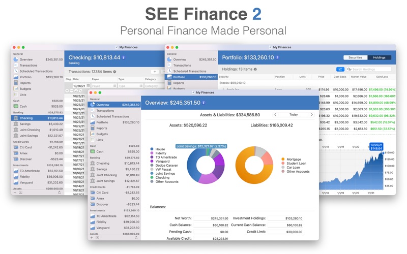 see finance 2 iphone screenshot 1