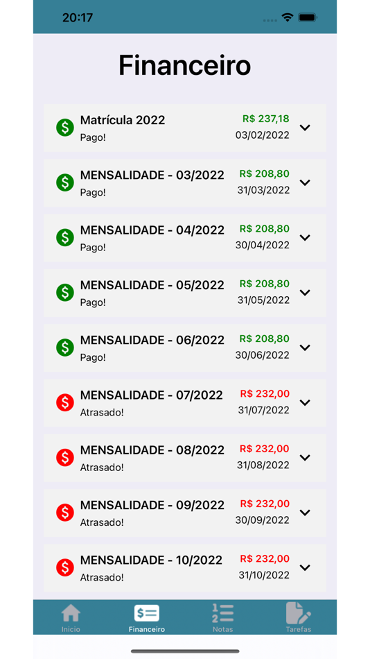#5. Colégio Veras (iOS) 由: L.V.D. SISTEMAS LTDA