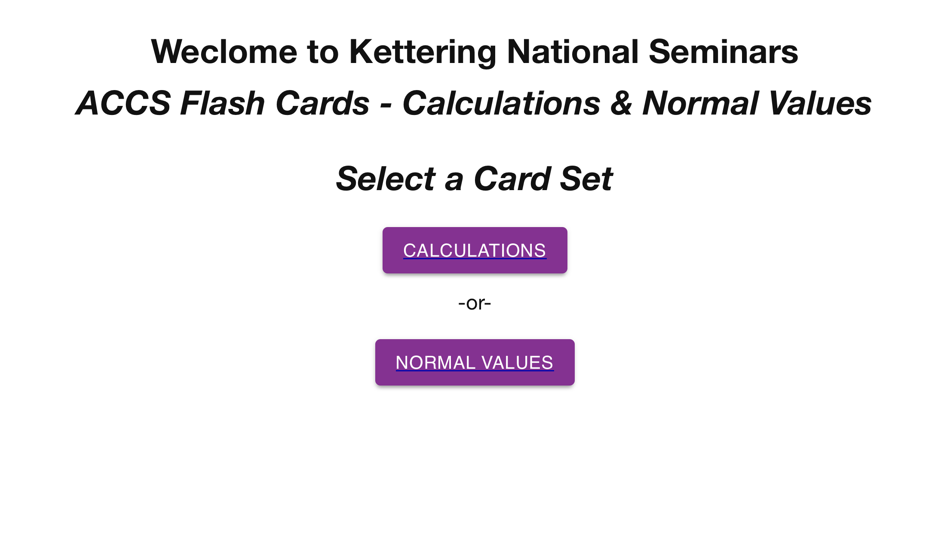 #1. ACCS Flash Cards (iOS) 由: Kettering National Seminars