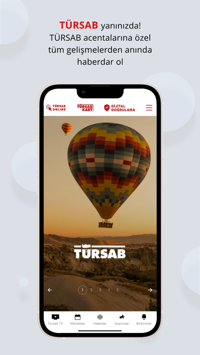 TÜRSAB Screenshot