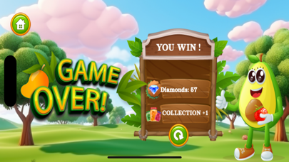 Fruits Faling Game Screenshot