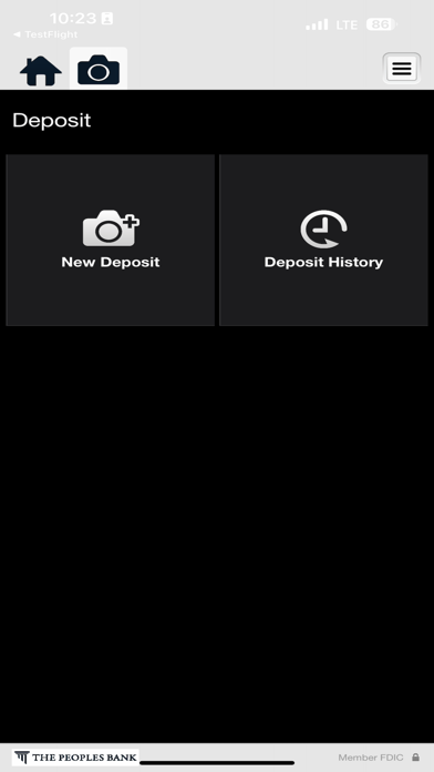 The Peoples Bank SC Biz Screenshot