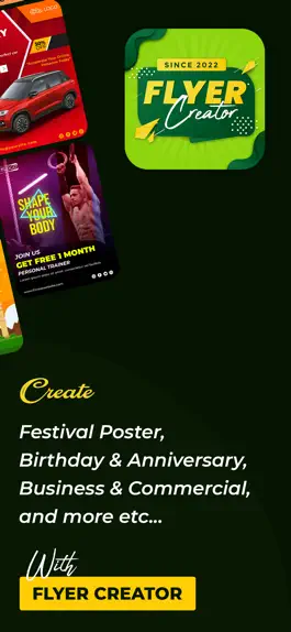 Game screenshot Poster Flyer Maker & Creator apk