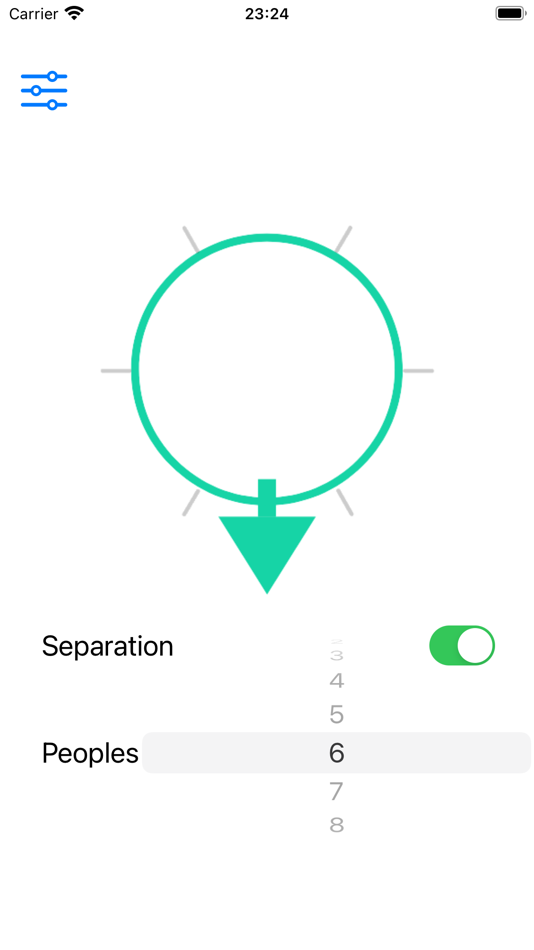 #2. Roulette arrow (iOS) 由: yuya kanbetsunawa