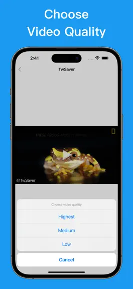 Game screenshot TwSaver - Tweet Video Repost hack