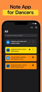 DanceNote screenshot #1 for iPhone