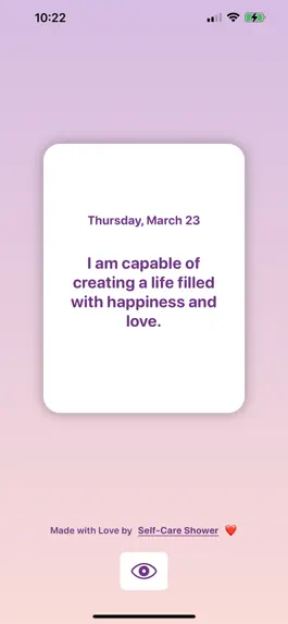 Game screenshot Self-Care - Daily Affirmations mod apk