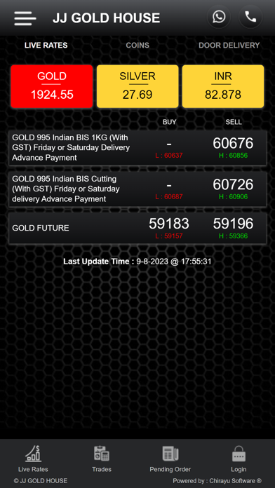 JJ Gold House Live Screenshot