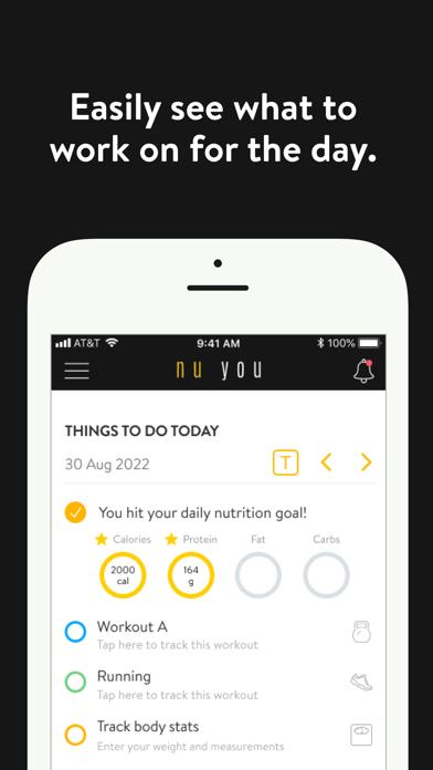 The NU You Screenshot