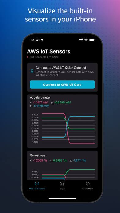 Screenshot #2 pour AWS IoT Sensors