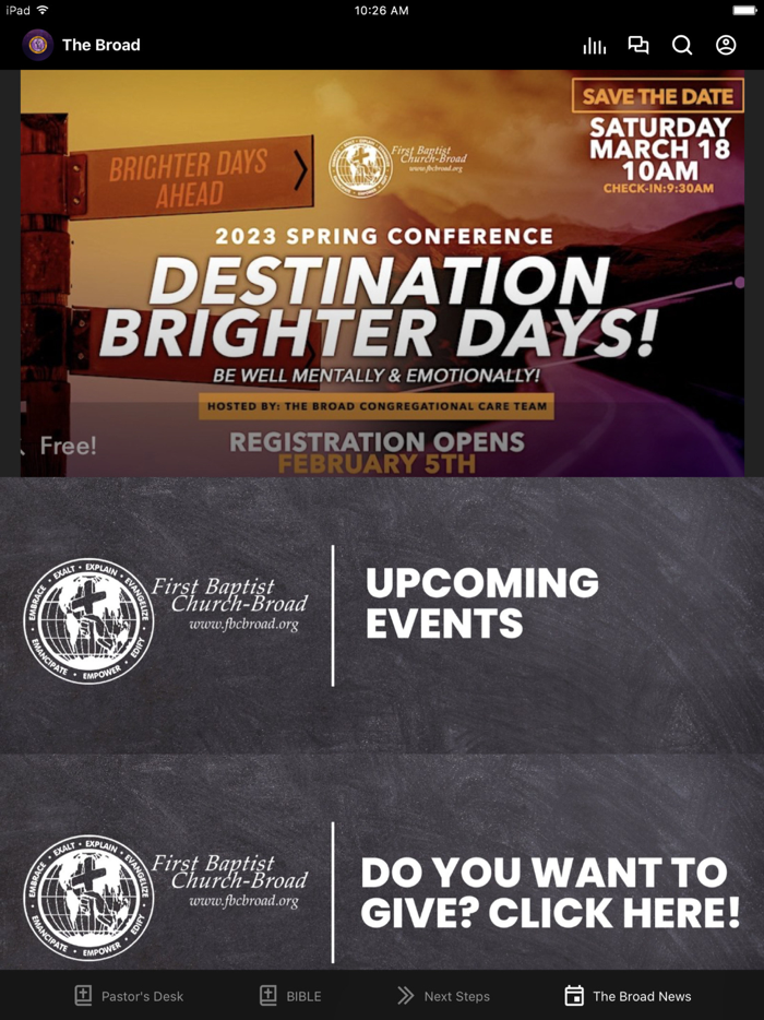 First Baptist Church Broad