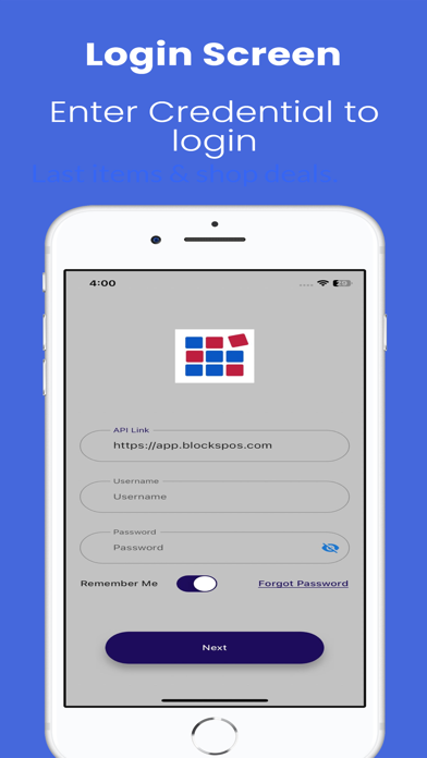 Blocks Pos Screenshot