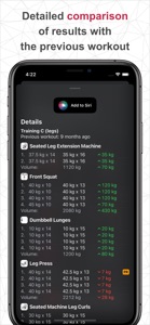 SmartWorkout - Gym Log Tracker screenshot #6 for iPhone