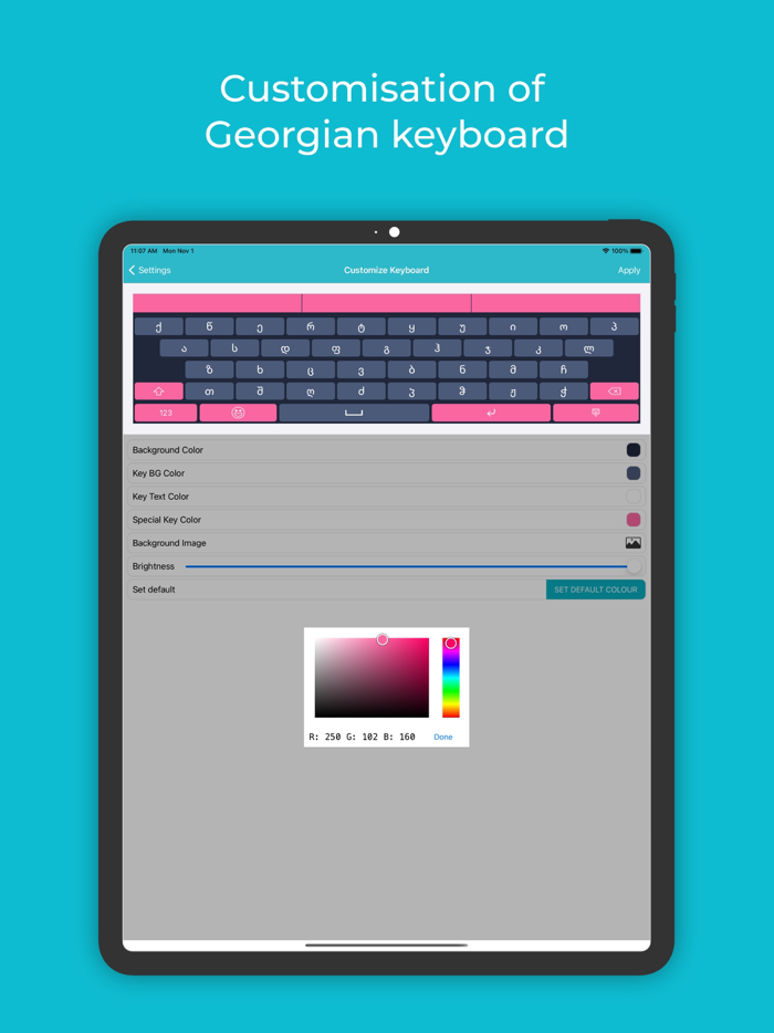 Georgian Keyboard  Translator