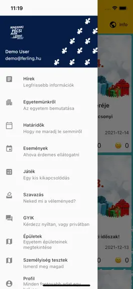 Game screenshot Irány a PTE! apk