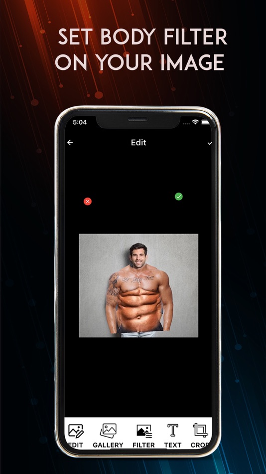 #3. Gym Body Builder Photo Editor (iOS) By: PT Patel