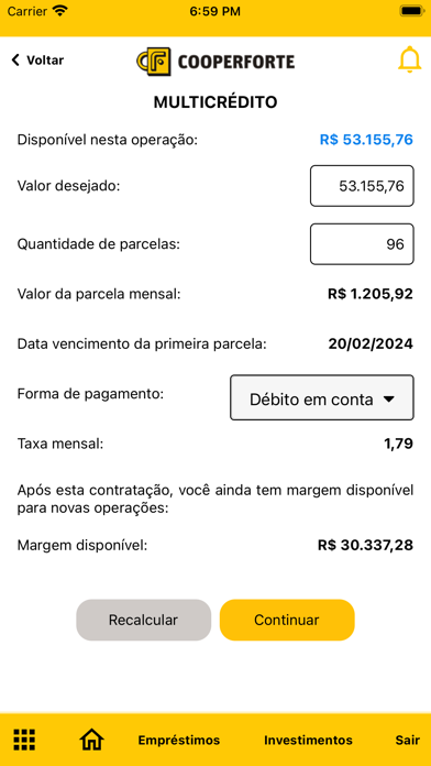 Cooperforte Screenshot