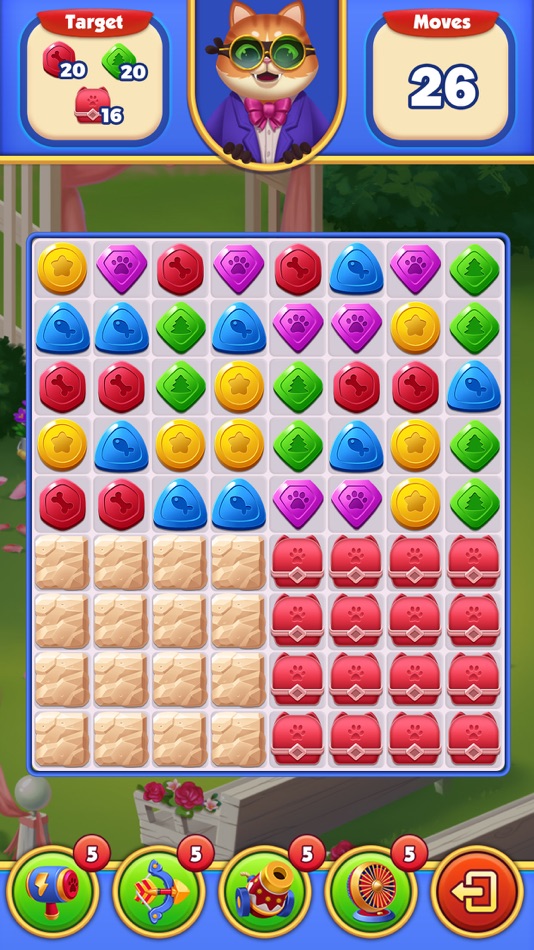 #4. Cat Match-Triple Puzzle (iOS) 由: ASIA XINAO CULTURE LIMITED