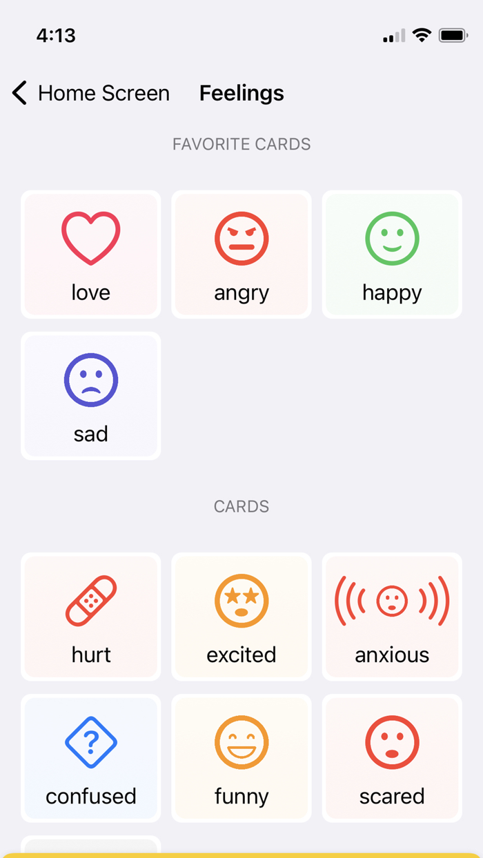 AAC Visuals Board for Autism