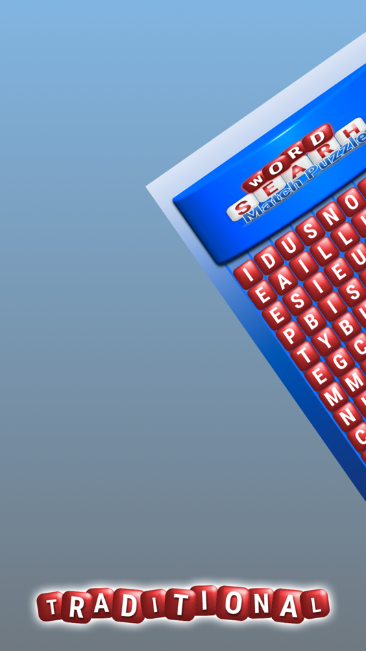 #2. Word Search Match Puzzle (iOS) 来自: Justin Allen