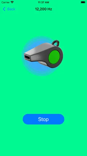 Captura de pantalla de Dog Whistle - Training Dogs en iPhone 3