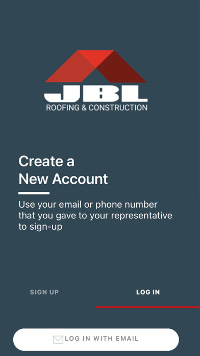 Screenshot 2 of JBL Roofing App