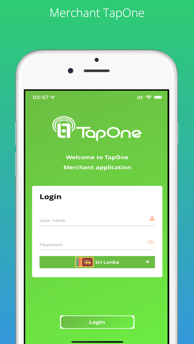 Restaurant TapOne Screenshot