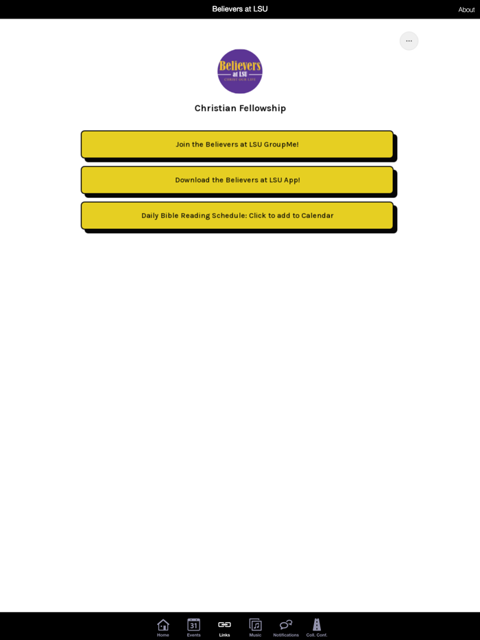 Believers at LSU App