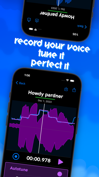 Harmonize Vocal Tuner Screenshot