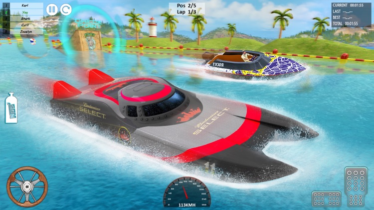 Boat Racing Game:Driving games screenshot-3