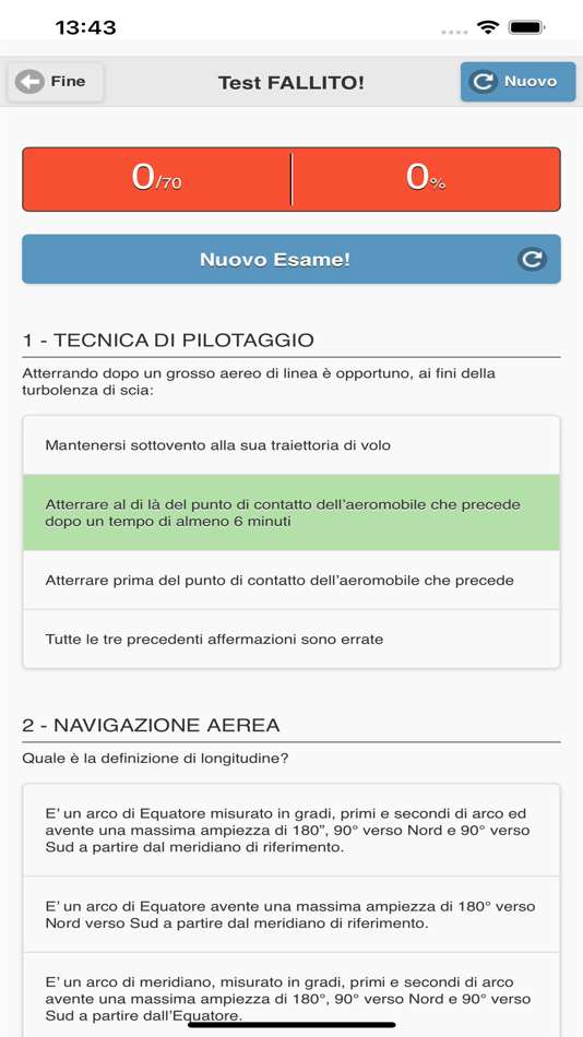 #4. Quiz Paramotore (iOS) By: mattia guatta