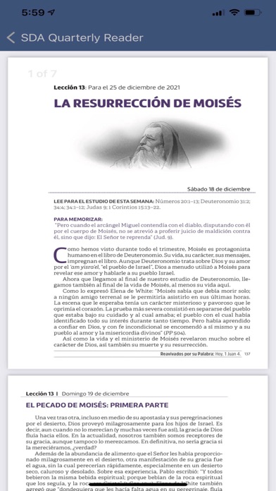 SDA Adult Lesson (Quarterly) Screenshot