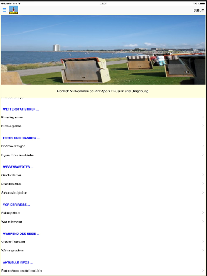 Büsum Urlaubs App