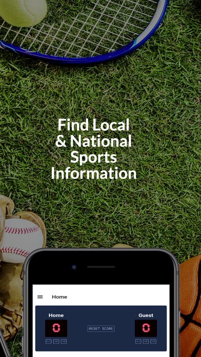 Atlanta Sports App - Info Screenshot