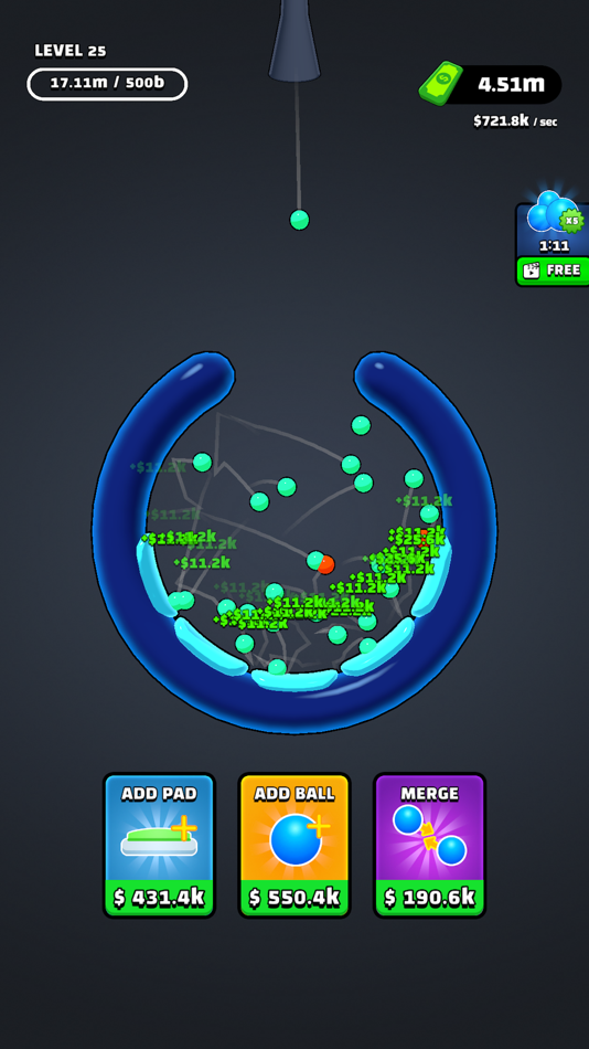 #2. Balls Bounce: Bouncy Ball Game (iOS) 由: MOONEE PUBLISHING LTD
