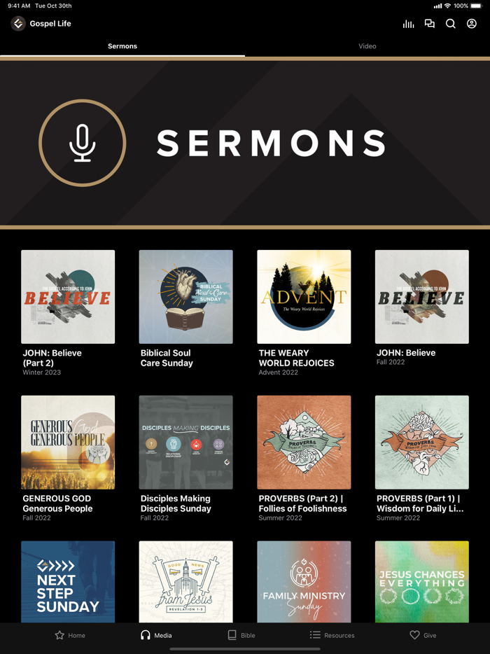 Gospel Life Church App