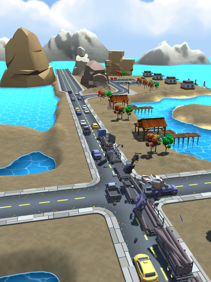 Crazy Traffic Trucks 3D