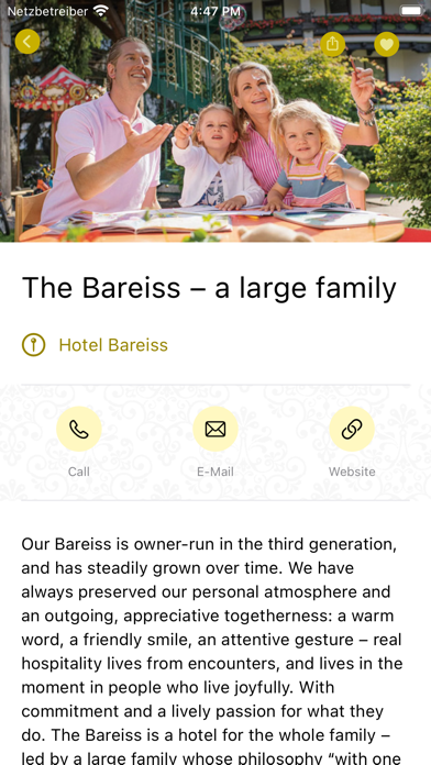 Hotel Bareiss Screenshot