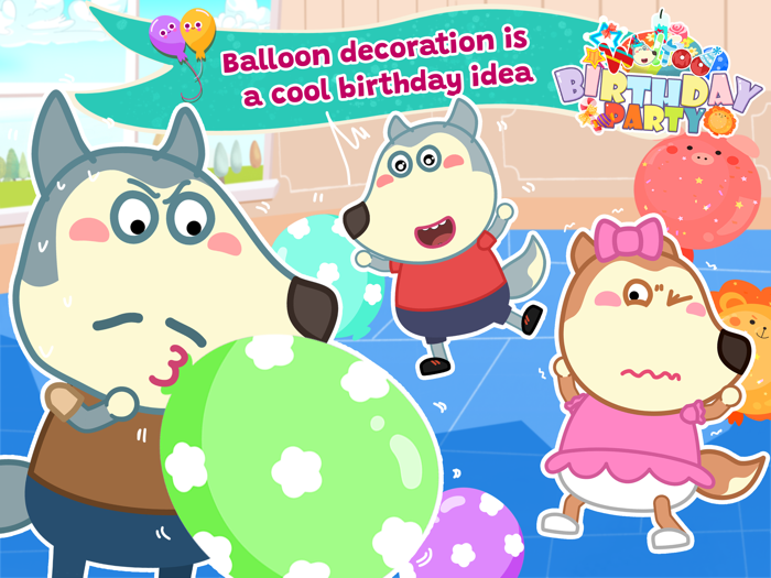 Wolfoos Birthday Party Plan