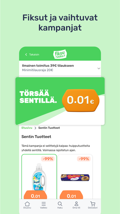 Fiksuruoka.fi Screenshot