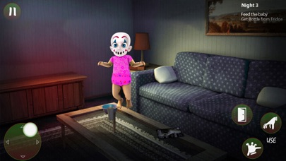 Scary Pink Baby Horror Game 3D Screenshot