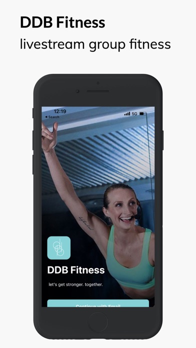 DDB Fitness Screenshot