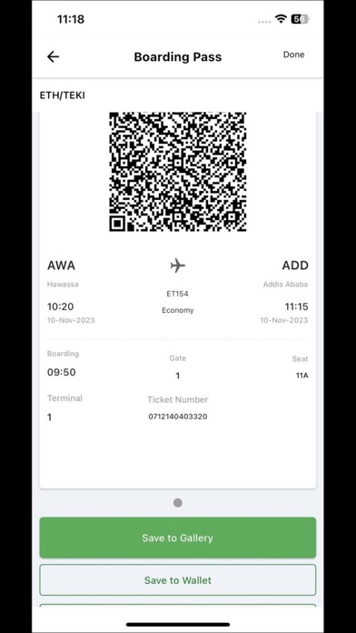 Malawi Airlines Screenshot