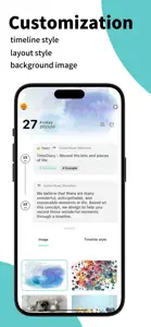 TimeDiary- Life timeline Memo screenshot #3 for iPhone