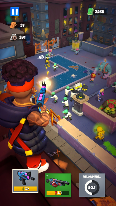 Zombie World Defense Shooter Screenshot