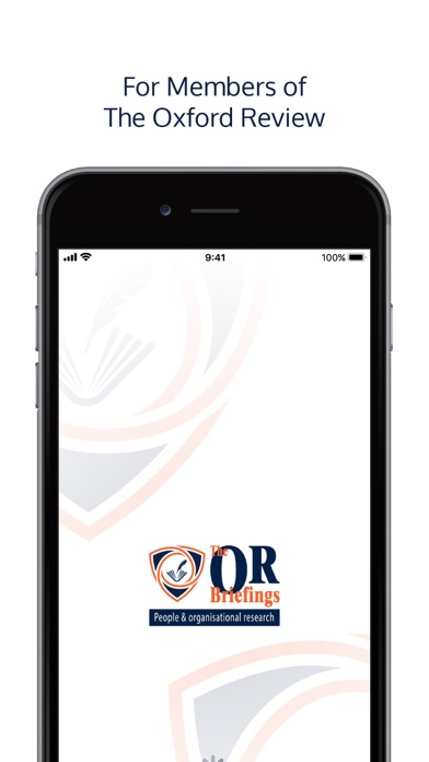 Oxford Review Member App Screenshot