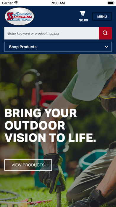 Sprinkler Supply Company App Screenshot